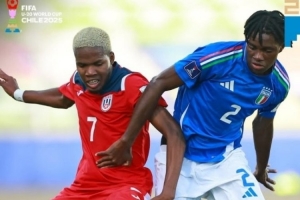 世青賽十人意大利2-2戰(zhàn)平古巴，前兩輪1勝1平積4分