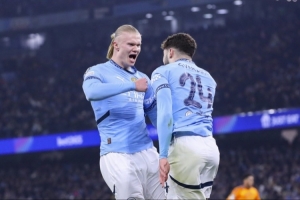 對陣摩納哥上半場，哈蘭德進(jìn)球數(shù)比他成功傳球的次數(shù)還要多