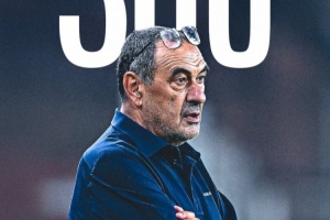 執(zhí)教意甲300場里程碑！意甲社媒祝賀薩里，曾率尤文問鼎意甲冠軍