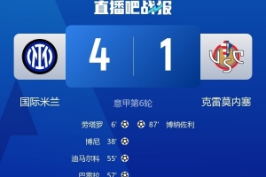 格拉西：國米是意甲最強(qiáng)球隊(duì)，我們本賽季開局不錯但談保級還太早