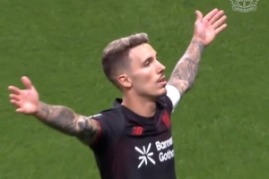 精彩！格里馬爾多對法蘭克福第二粒任意球，當選藥廠9月最佳進球