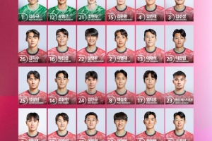 韓國(guó)隊(duì)號(hào)碼：孫興慜7號(hào)、金玟哉4號(hào)、李在城10號(hào)、李剛?cè)?9號(hào)