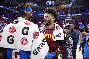 總決場(chǎng)均26分！美記：穆雷要打出23年奪冠的狀態(tài)掘金才能打過雷霆