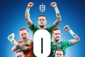 英格蘭官方發(fā)布皮克福德海報(bào)：連續(xù)八場(chǎng)零封隊(duì)史首人！