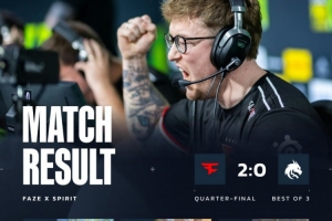 銀河戰(zhàn)艦再度轟鳴！Spirit槍法&戰(zhàn)術被完爆 遭FaZe橫掃淘汰