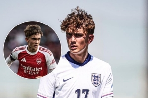 再創(chuàng)紀(jì)錄！15歲道曼成為英格蘭U19最年輕進(jìn)球者，助隊(duì)7-0大勝