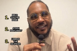 安東尼評(píng)五大標(biāo)志性慶祝動(dòng)作：自己三分 庫(kù)里晚安 詹姆斯消音器