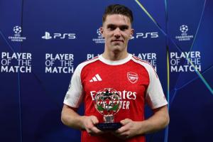 官方：約克雷斯當(dāng)選阿森納4-0馬競(jìng)?cè)珗?chǎng)最佳球員