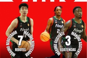 坎塔布里亞西班牙杯92比94不敵圣安東尼 余嘉豪1分7板1助