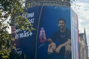 梅西“重返”巴塞羅那，他將為個人品牌的功能飲料開設快閃店
