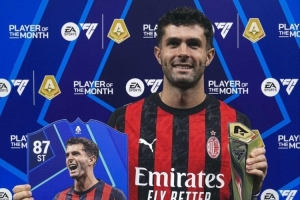 3場(chǎng)3球2助！普利西奇領(lǐng)取意甲九月最佳球員獎(jiǎng)杯