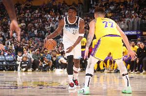 湖人VS森林狼首發(fā)：里夫斯、東契奇、八村塁、文森特、艾頓