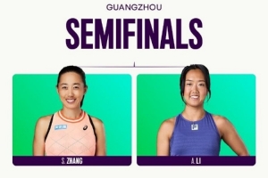 沖擊決賽！張帥今日將在WTA廣州站半決賽第二場(chǎng)出戰(zhàn)，對(duì)陣?yán)罴? >
                                        </div>
                                    </div>
                                                                        <div   id=