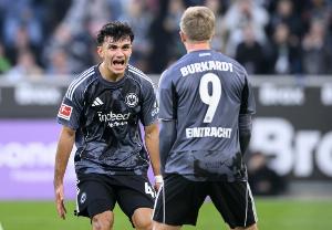 法鷹上新！25歲德國(guó)中鋒伯卡特前7輪德甲進(jìn)6球，是隊(duì)史第二人