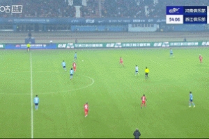 王鈺棟送餅！王鈺棟弧線球繞過河南防線，卡列洛打空門扳平比分