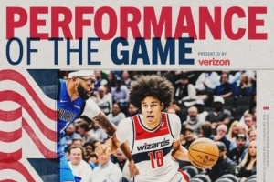 22歲前30分10板5三分+2斷+2帽！凱肖恩-喬治今日數(shù)據(jù)比肩文班盧卡