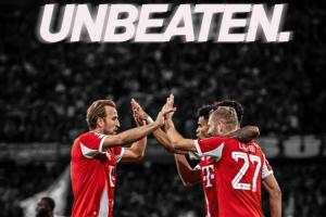 大結(jié)局？拜仁德甲8戰(zhàn)全勝轟30球5分領(lǐng)跑，第2第3僅1負(fù)均是輸拜仁