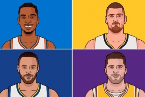 自23年來罰球少于10次砍30+次數(shù)：SGA51次領(lǐng)跑 約基奇庫里二三位