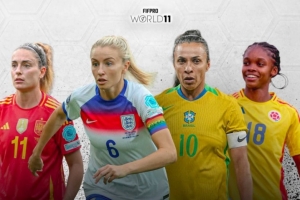 FIFPRO女足年度最佳陣候選：邦馬蒂、普特拉斯領(lǐng)銜，39歲瑪塔在列