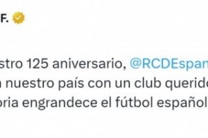 皇馬社媒：祝賀西班牙人成立125周年，你們?yōu)槲靼嘌雷闱蛟龉馓聿? >
                                        </div>
                                    </div>
                                                                        <div   id=