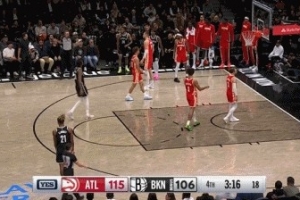 提前打卡！波津被托馬斯造防守犯規(guī)6犯離場 本場貢獻14分6板7助