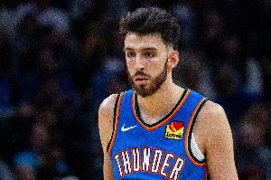 明天雷霆迎戰(zhàn)奇才 切特因下背部酸痛繼續(xù)缺陣 以賽亞-喬出戰(zhàn)成疑