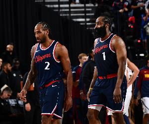 壓哨中投險(xiǎn)勝！哈登：萊昂納德 絕殺 就是這么簡單