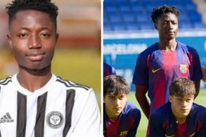 每體談巴薩青年A隊新星加里巴：技術(shù)出眾的中衛(wèi)，視普約爾為偶像