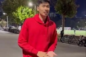 鄒陽(yáng)曬視頻：在五道口體校如何優(yōu)雅地貼秋膘 回京備戰(zhàn)全運(yùn)會(huì)日常