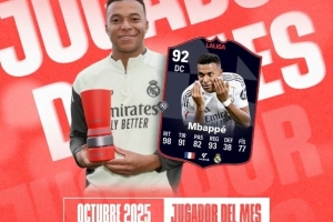 連續(xù)第2個(gè)月當(dāng)選！西甲官方：姆巴佩當(dāng)選10月聯(lián)賽最佳球員