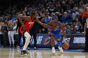 KG：掘金和森林狼能對得上雷霆 火箭若有控衛(wèi)也能贏雷霆