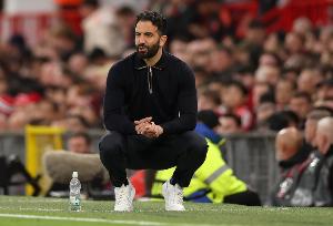 阿莫林：阿瑪?shù)碌倪M(jìn)球重燃了激情，比賽時(shí)間再多些我們可能就能贏