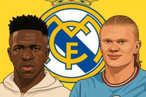 英媒：皇馬計(jì)劃27年報(bào)價(jià)2.5億歐求購哈蘭德！需要賣維尼修斯籌錢