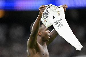 維尼修斯5次交手利物浦幫助皇馬4勝1平，個(gè)人5球2助攻