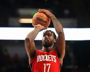 火箭迎戰(zhàn)獨(dú)行俠首發(fā)：伊森頂替小賈 搭檔KD、申京、阿門、奧科吉