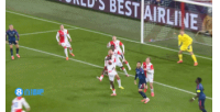 先給個下馬威！加布里埃爾第1分鐘禁區(qū)外的射門偏出球門