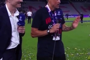 姆總一走三冠王！恩里克放話：當(dāng)然希望姆巴佩留下，但他想去皇馬