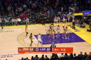 WNBA常規(guī)賽 菲尼克斯水星 85-80 洛杉磯火花 集錦