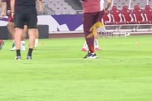 王鈺棟搭檔張玉寧？國足賽前訓(xùn)練首發(fā)陣容顯現(xiàn)？