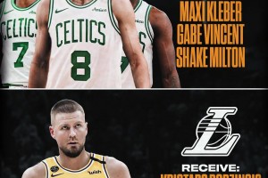 波神現(xiàn)在就值這價么？美媒模擬：湖人可用克萊伯+文總+米爾頓去換波津