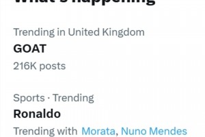 影響力！葡萄牙奪冠后【GOAT】【C羅】火速登上推特?zé)崴亚岸? >
                                        </div>
                                    </div>
                                                                        <div   id=