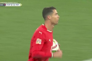 傳奇還在繼續(xù)門德斯傳中造混亂，C羅破門打進個人生涯第938球