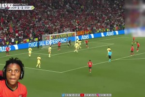 甲亢哥看C羅進(jìn)球激動表示：他早知道球會落在哪，這是我的GOAT！