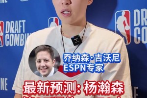 楊瀚森會在第幾順位被選中！最新預(yù)測35位被76人摘走