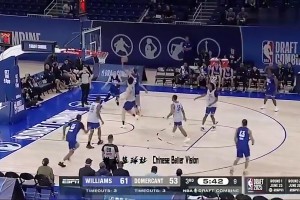 請吃中式火鍋！楊瀚森此前聯(lián)合試訓釘板大帽老美后衛(wèi)！