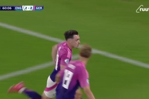 德國2-2扳平英格蘭！內(nèi)布爾禁區(qū)內(nèi)抽射破門！