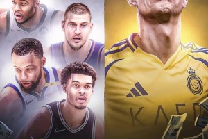 外媒：C羅新合同的薪水比5位NBA球員加起來還多