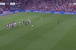 【集錦】女足歐洲杯-卡特琳染紅 十人德國女足點球6-5淘汰法國