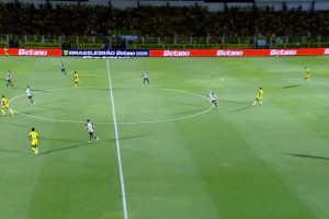 【集錦】巴甲-內(nèi)馬爾遭肘擊 桑托斯客場0-3不敵米拉索爾