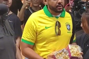 莫蘭特是真實在！有爆米花他是真給啊